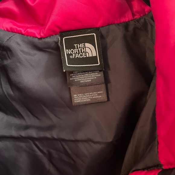 Hot pink north face puffer jacket 500 EUC goose down - Picture 4 of 8